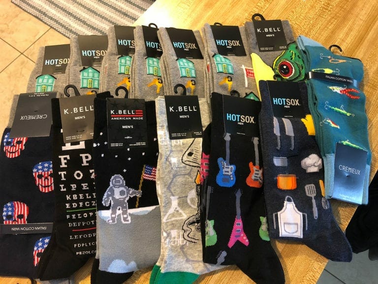 donor gifts socks